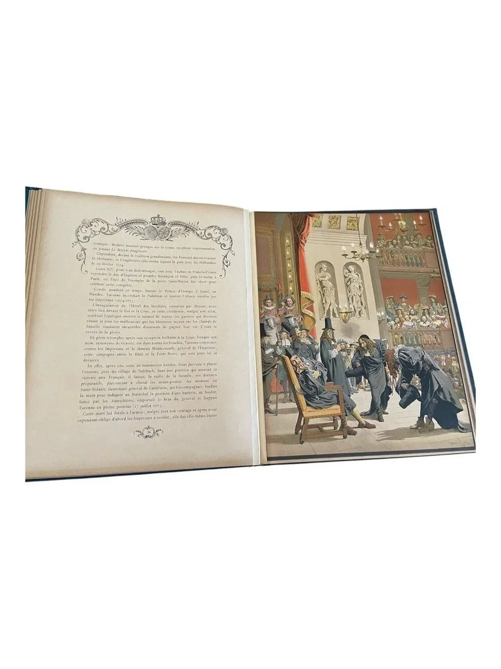 Le Roy Soleil by Gustavo Toulouse, 1908, French Full-Color Antique Book.